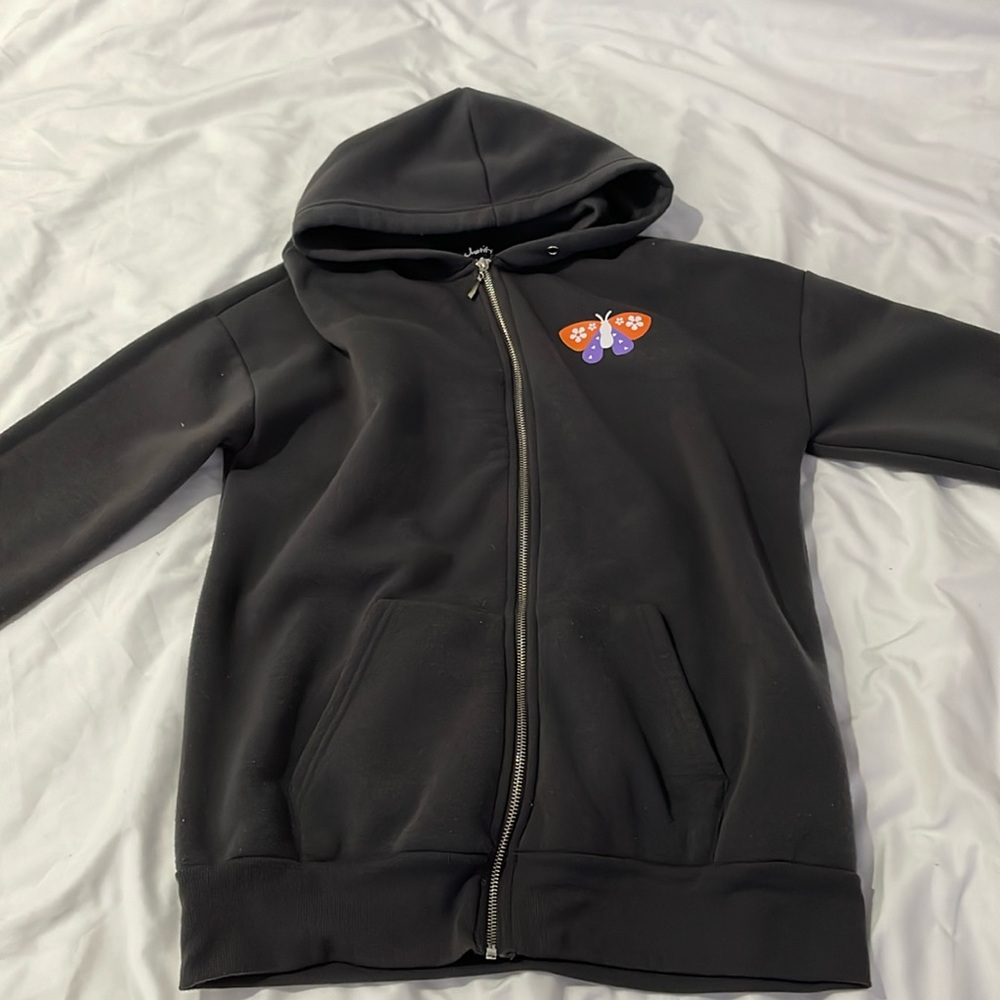 Graphic Sweatshirt Zip Up